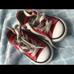 Red converse